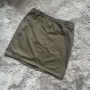 L.L. Bean Safari skirt